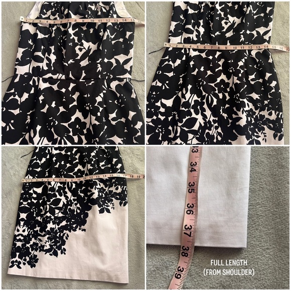 White House Black Market WHBM Sleeveless Floral Business Career Sheath Dress - Picture 17 of 17